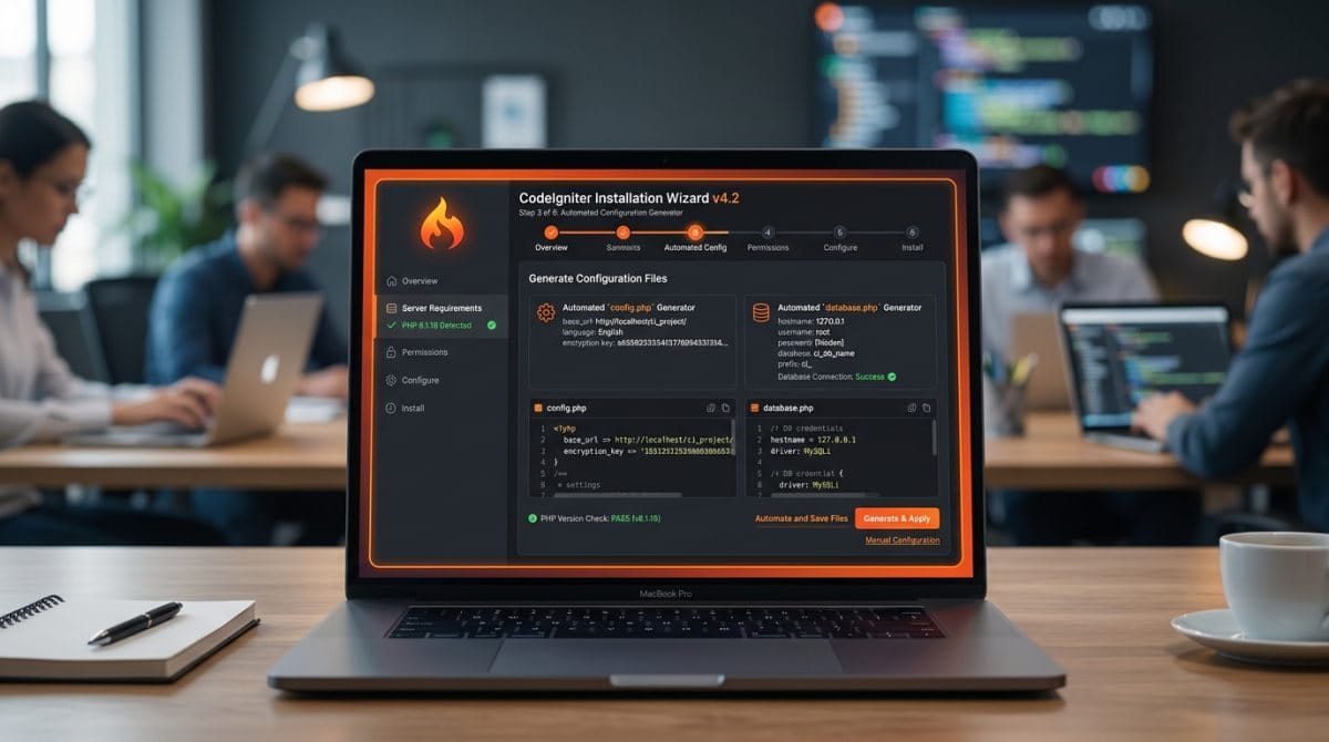 Installation Wizard - CodeIgniter