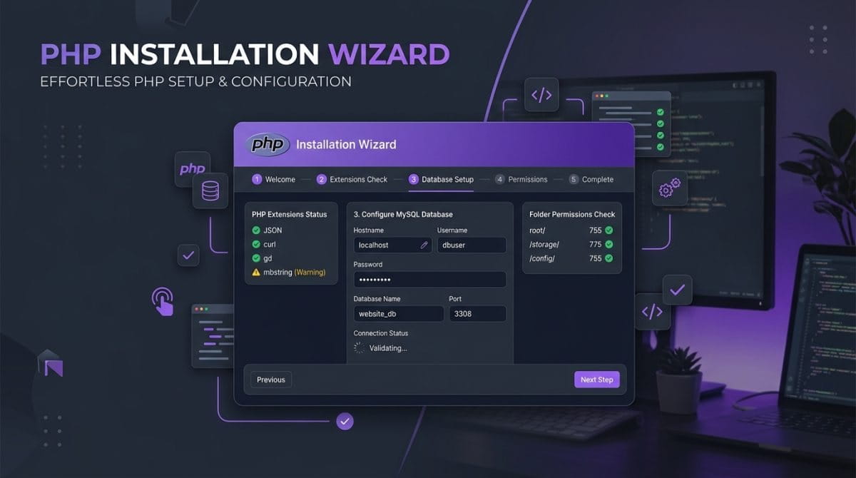 Installation Wizard - PHP